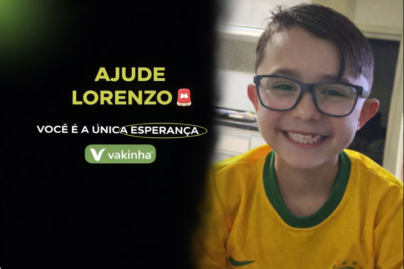 Vamos salvar o Lorenzo!